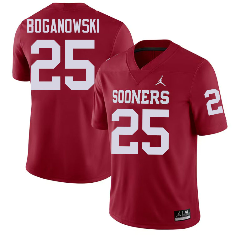Michael Boganowski Oklahoma Sooners Jersey,Oklahoma Sooners Football Uniforms,Jersey-Crimson
